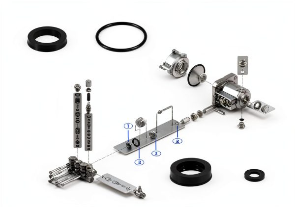 Besttruck 76975 Seal Kit for Cat Pumps-2