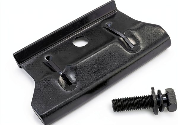 LESHIAUTO Battery Hold Down Bracket Powder Coated-0