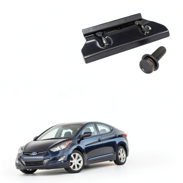 LESHIAUTO Battery Hold Down Bracket Powder Coated-3
