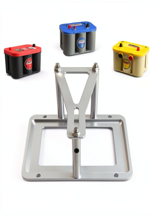 Danti Aluminum Battery Tray Impact Resistant with Duty Hardware-1