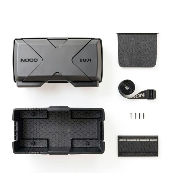 NOCO Battery Box Snap-Top BG31S Black Portable 24-31 Group-6