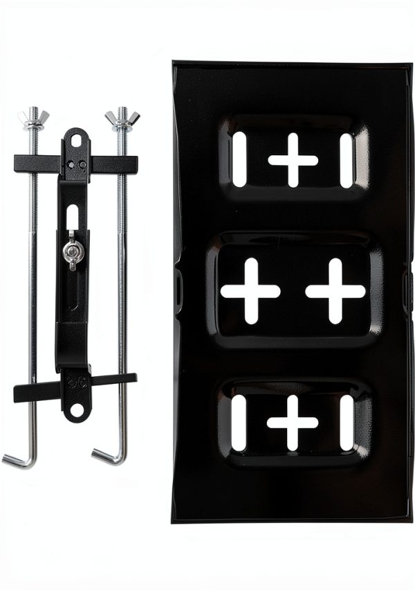 AQEENURA Iron Battery Tray Bracket Universal Fit 27cm Model USLH00019-6