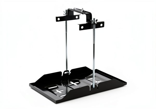 AQEENURA Iron Battery Tray Bracket Universal Fit 27cm Model USLH00019-1