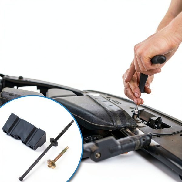 Meonum Battery Hold Down Kit for Ford Lincoln Mercury Model XU1143-4