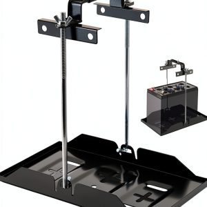 AQEENURA Iron Battery Tray Bracket Universal Fit 27cm Model USLH00019-0