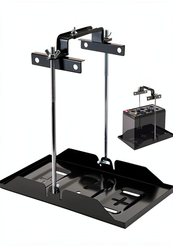 AQEENURA Iron Battery Tray Bracket Universal Fit 27cm Model USLH00019-0