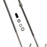GLSOWEE J Hook Battery Hold Down Bolts 10 Inch Stainless Steel Premium-0