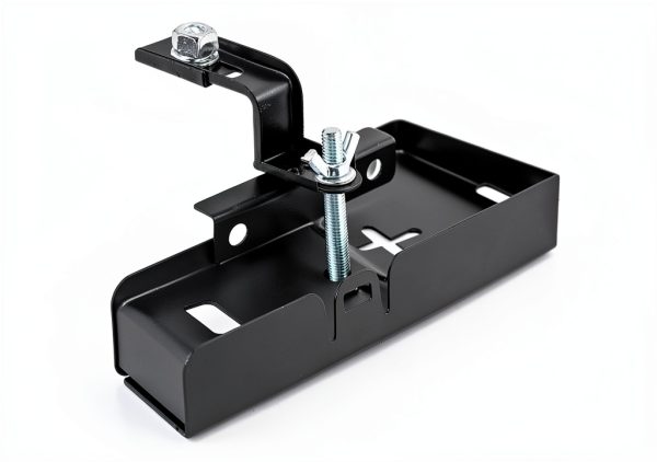 AQEENURA Iron Battery Tray Bracket Universal Fit 27cm Model USLH00019-2