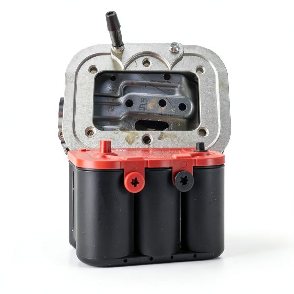 Bonbo Battery Tray for Optima Batteries - Aluminum Tray with Clips-2