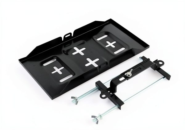 AQEENURA Iron Battery Tray Bracket Universal Fit 27cm Model USLH00019-5