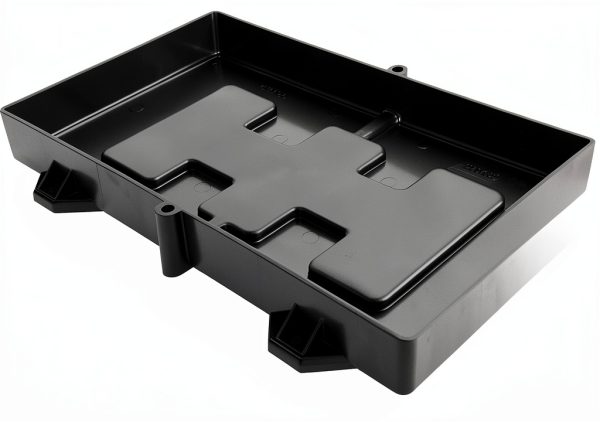 Camco Battery Tray for Group 27 RV Marine Heavy Duty Plastic-7