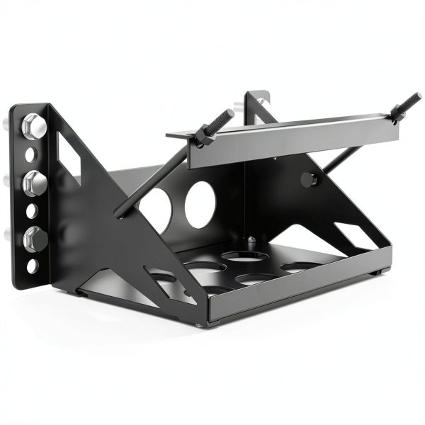 Pilida Steel Battery Tray for Automotive 10.6x7.1x7.5in PA-11036057A-4