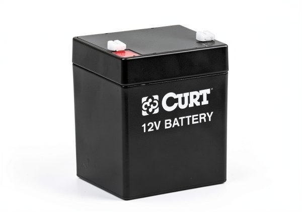 Curt Breakaway Battery Case Model 52022 Black Polyethylene Lid-3