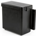Curt Breakaway Battery Case Model 52022 Black Polyethylene Lid-0