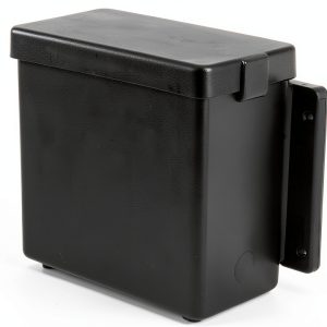 Curt Breakaway Battery Case Model 52022 Black Polyethylene Lid-0
