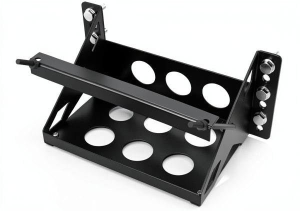 Pilida Steel Battery Tray for Automotive 10.6x7.1x7.5in PA-11036057A-0