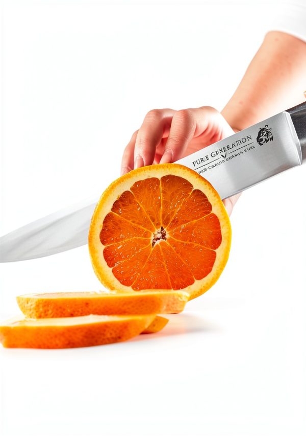 8" Carving Knife for Meat – Butcher Knife, Razor Sharp German Steel Slicing Knife with Ergonomic Handle for Turkey, Ham, Fruits, and Meat Cutting-7