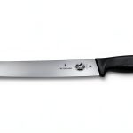 Victorinox Fibrox 10-Inch Slicing Knife with Round Tip Black Handle-0