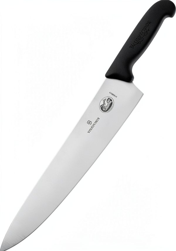 Victorinox 10-Inch Fibrox Pro Chef's Knife Black 25cm Non‑Slip Handle-0