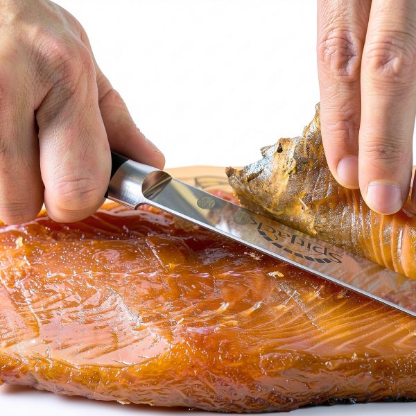 Brisket Knife SPITJACK 11" Granton Edge Carving Knife for BBQ & Turkey-7