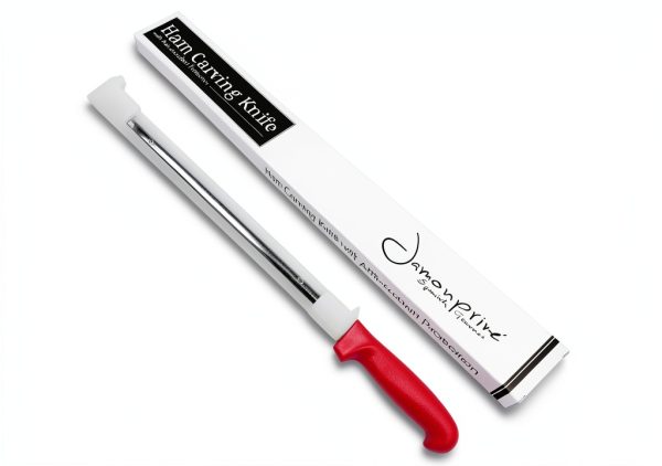 Jamonprive Ham Carving Knife 12-Inch Anti-Accident Stainless Steel-0