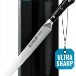 Turkey Carving Knife Cutluxe 9" Full Tang Razor Sharp German Steel-0