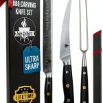 Carving Knife Set Iron Grillers 12 inch Brisket Slicing & Boning-0