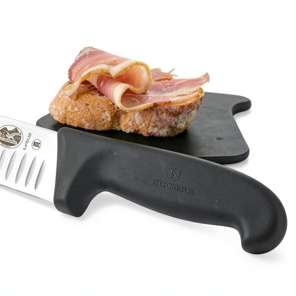 Victorinox 12 Inch Fibrox Pro Slicing Knife with Granton Blade Design-2