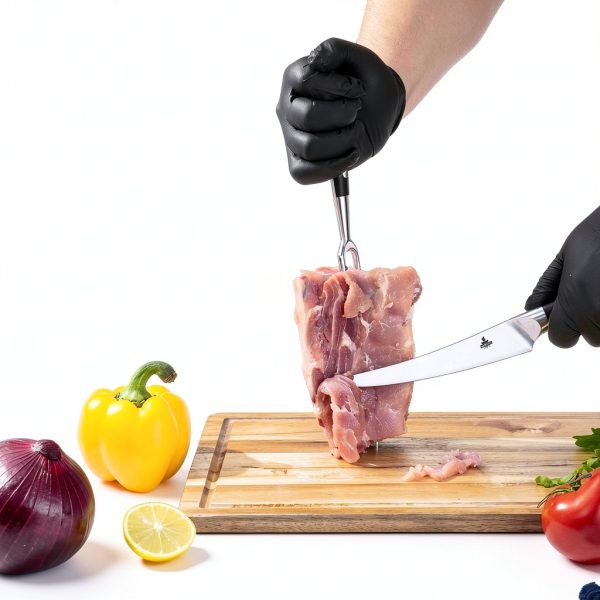 Carving Knife Set Iron Grillers 12 inch Brisket Slicing & Boning-2