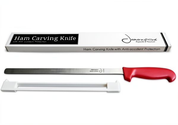 Jamonprive Ham Carving Knife 12-Inch Anti-Accident Stainless Steel-1