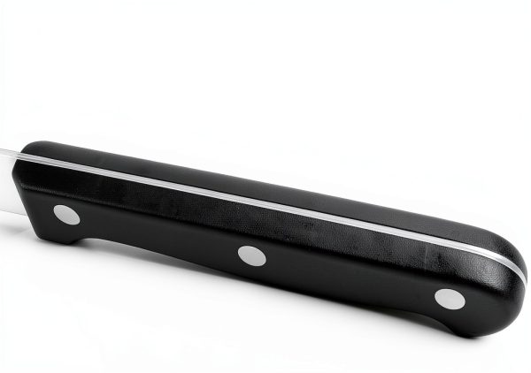 Carving Knife Humbee 14-Inch Granton Edge Stainless Steel Tang Black-4