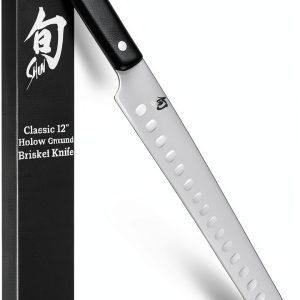 Shun Classic 12" Hollow Ground Brisket Knife VG-MAX Steel Handle-0